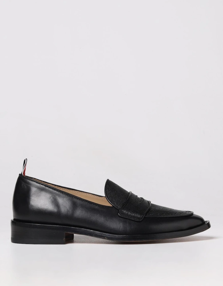 Pebble Grain Leather Loafers