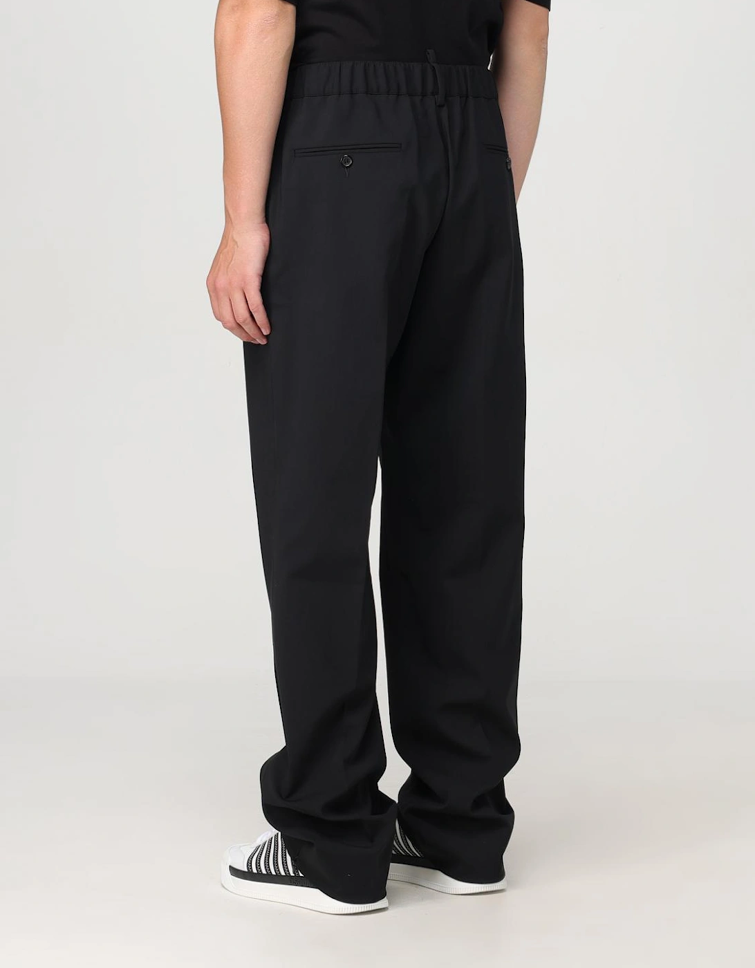 Wool Trousers Relaxed Fit
