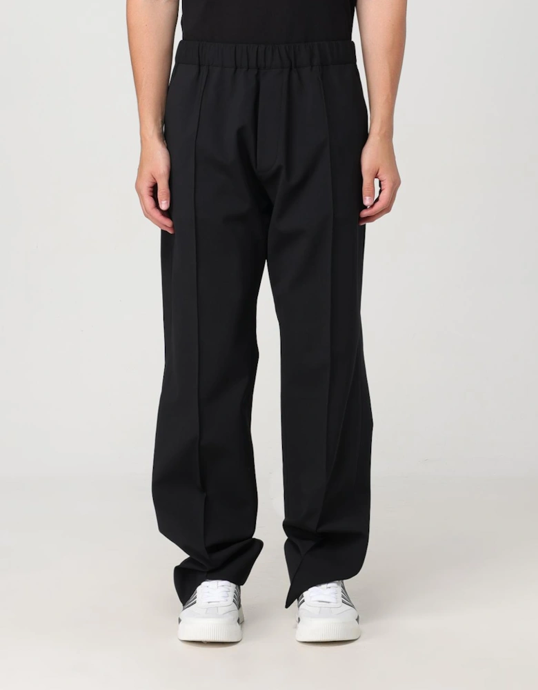 Wool Trousers Relaxed Fit