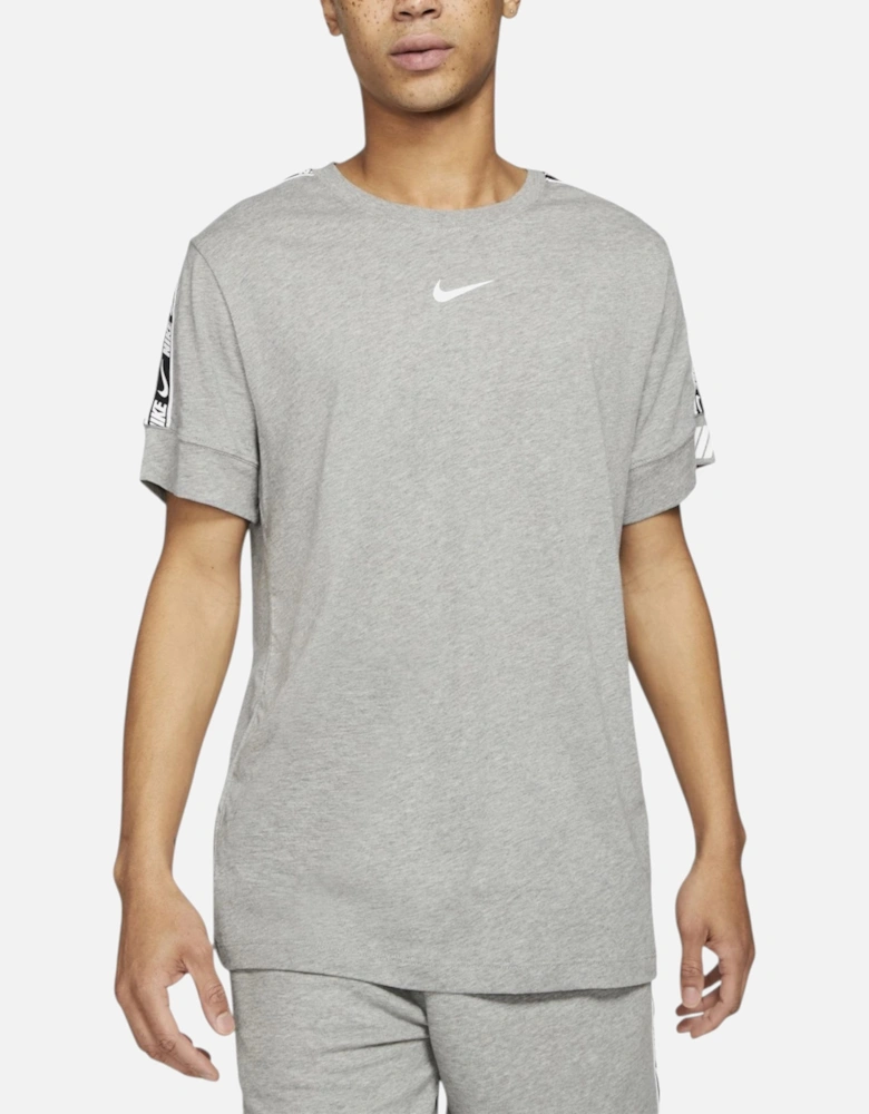 Tracksuit Mens T Shirts Tape Shorts Set NSW Repeat Terry Shorts Cotton Tee