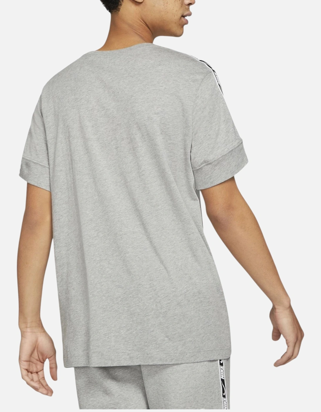Tracksuit Mens T Shirts Tape Shorts Set NSW Repeat Terry Shorts Cotton Tee