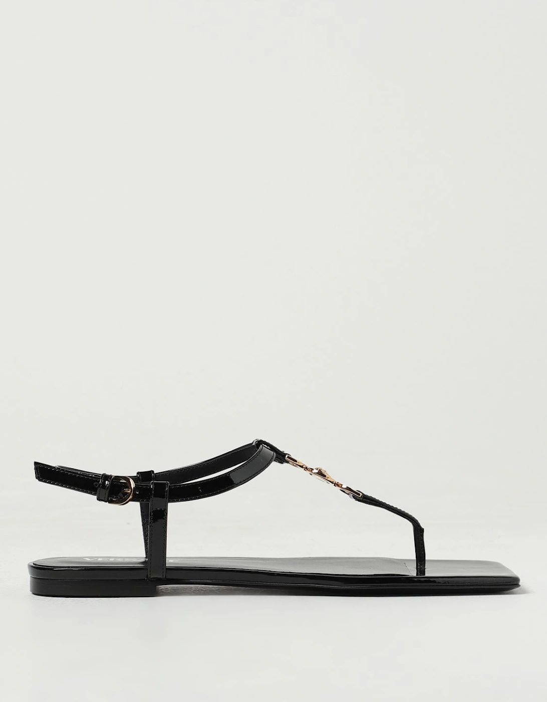 Flat Patent Leather Sandals, 5 of 4
