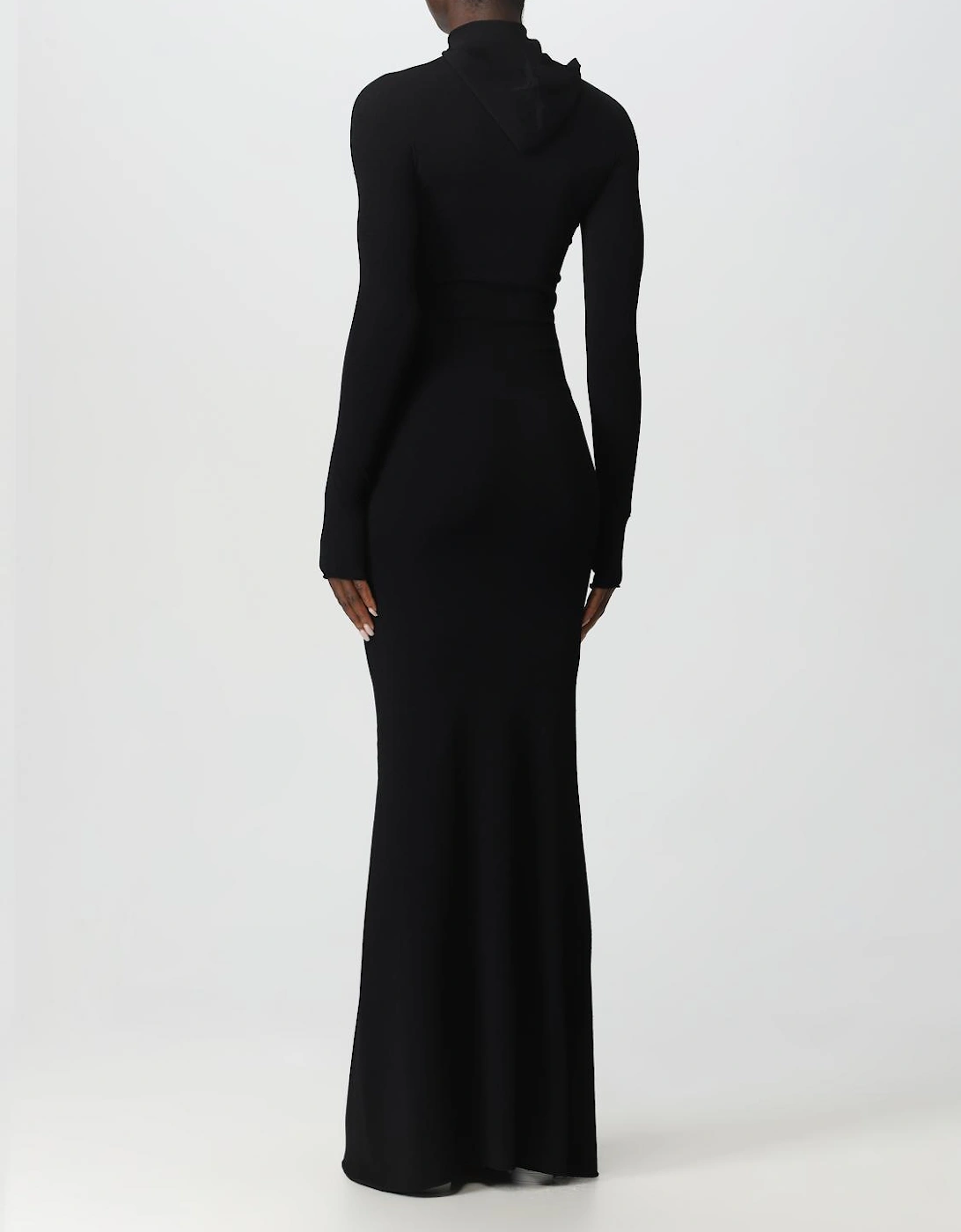 Maxi Dress Long Sleeves Slim Fit