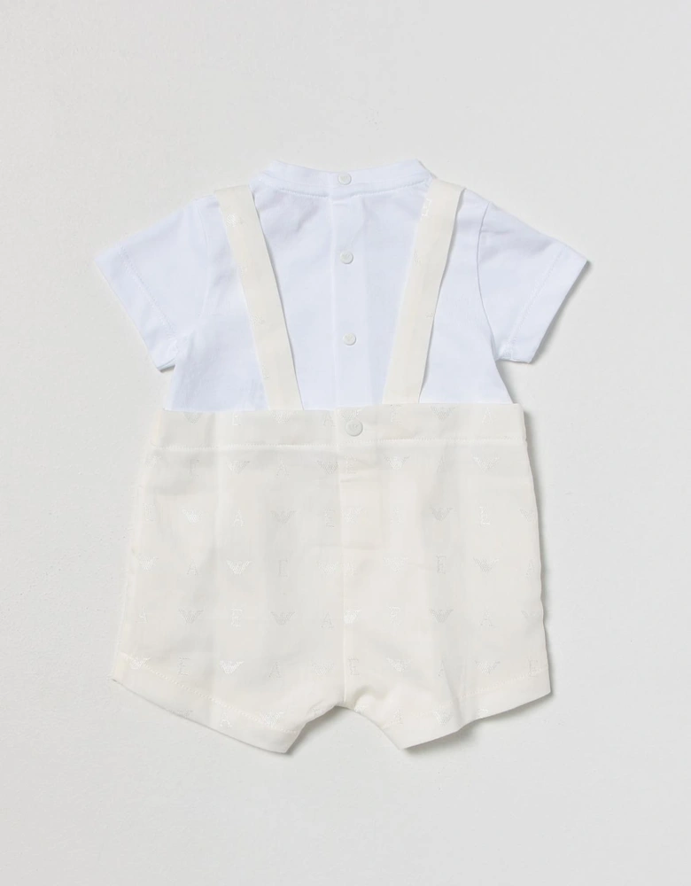 Infant Outfit Set with Suspenders