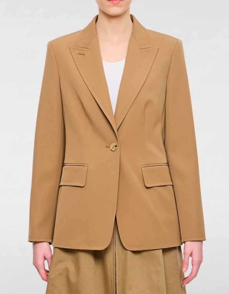 Tailored Notch Lapel Blazer