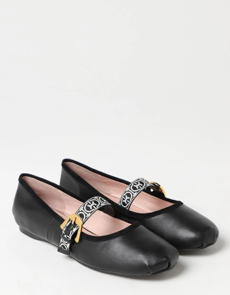 Mary Jane Flats Buckle Detail