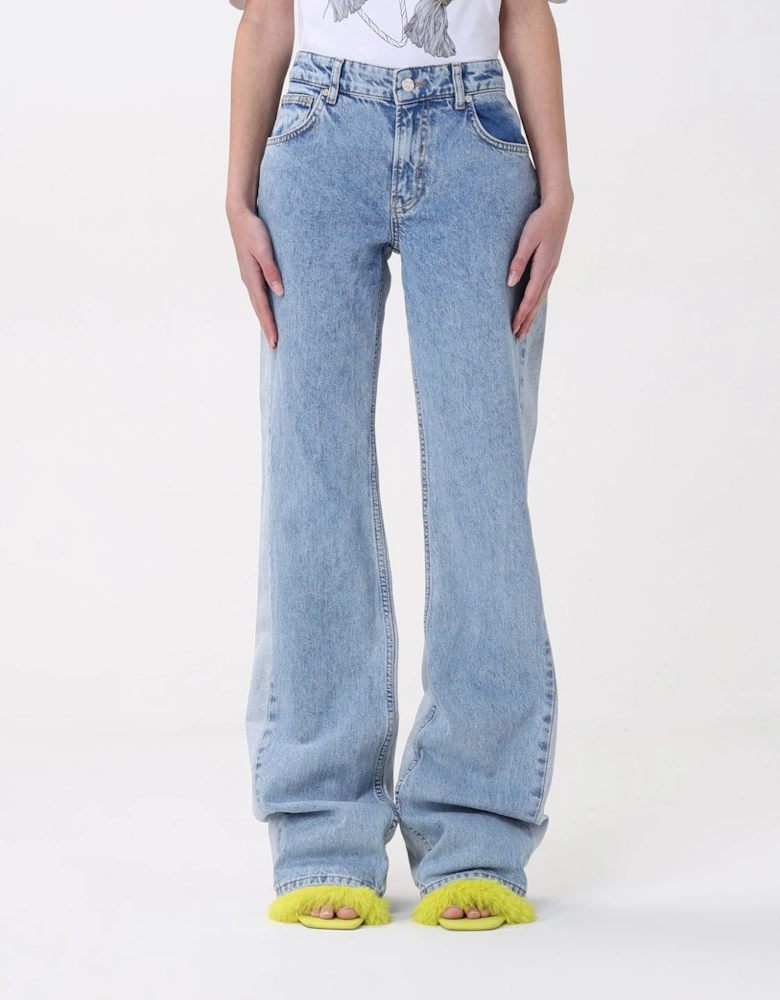 Wide Leg Jeans Relaxed Fit