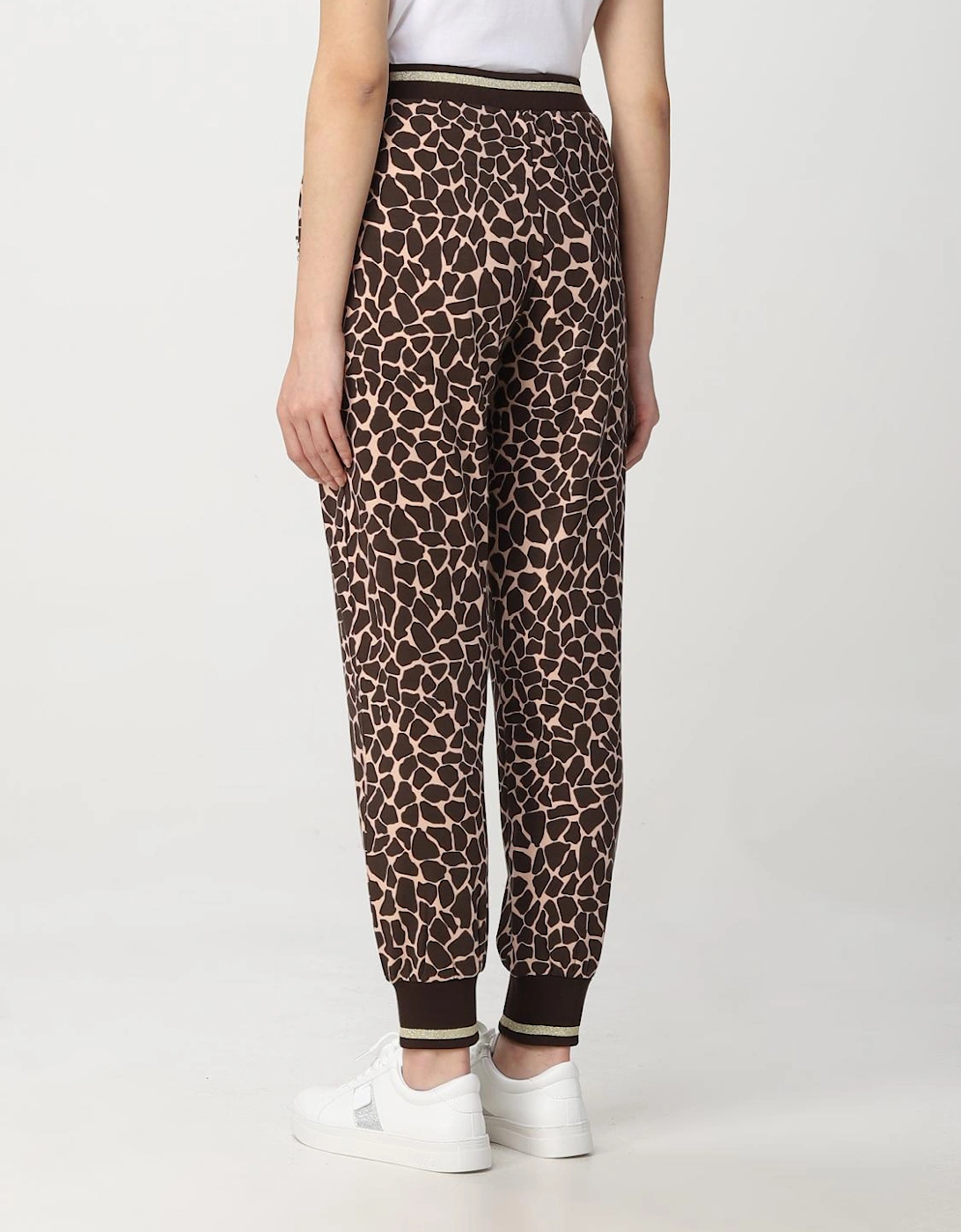 Giraffe Print Joggers Relaxed Fit