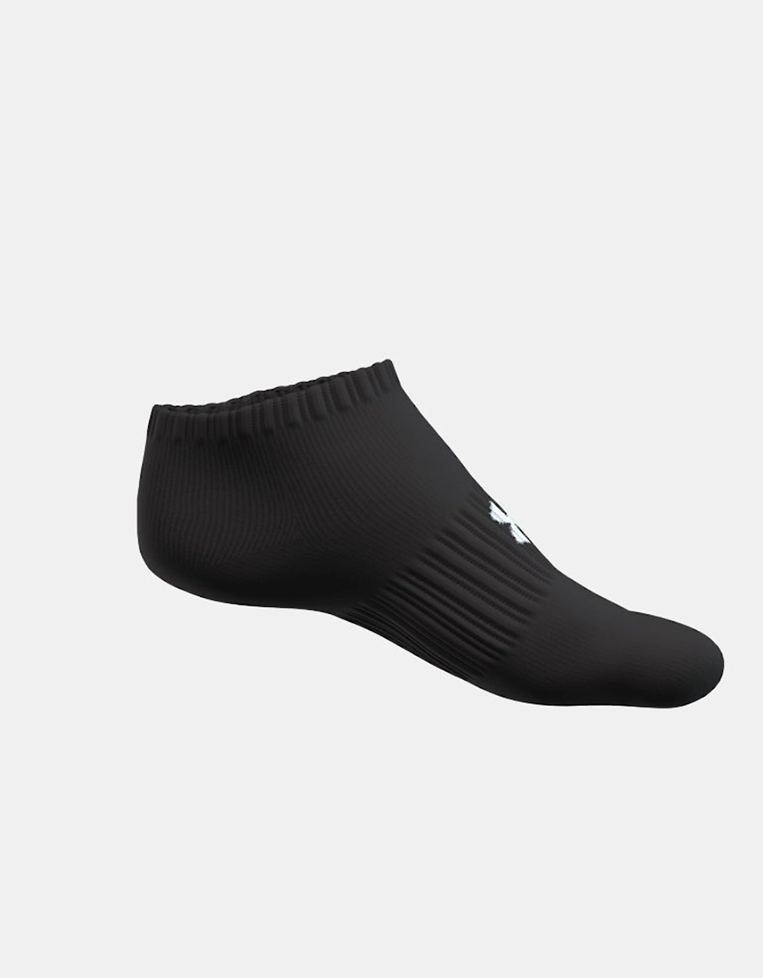 Mens Core No Show 3Pk Training Athletic Socks