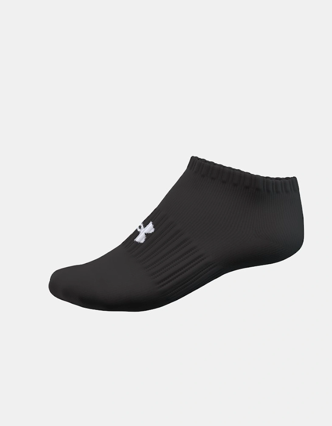 Mens Core No Show 3Pk Training Athletic Socks