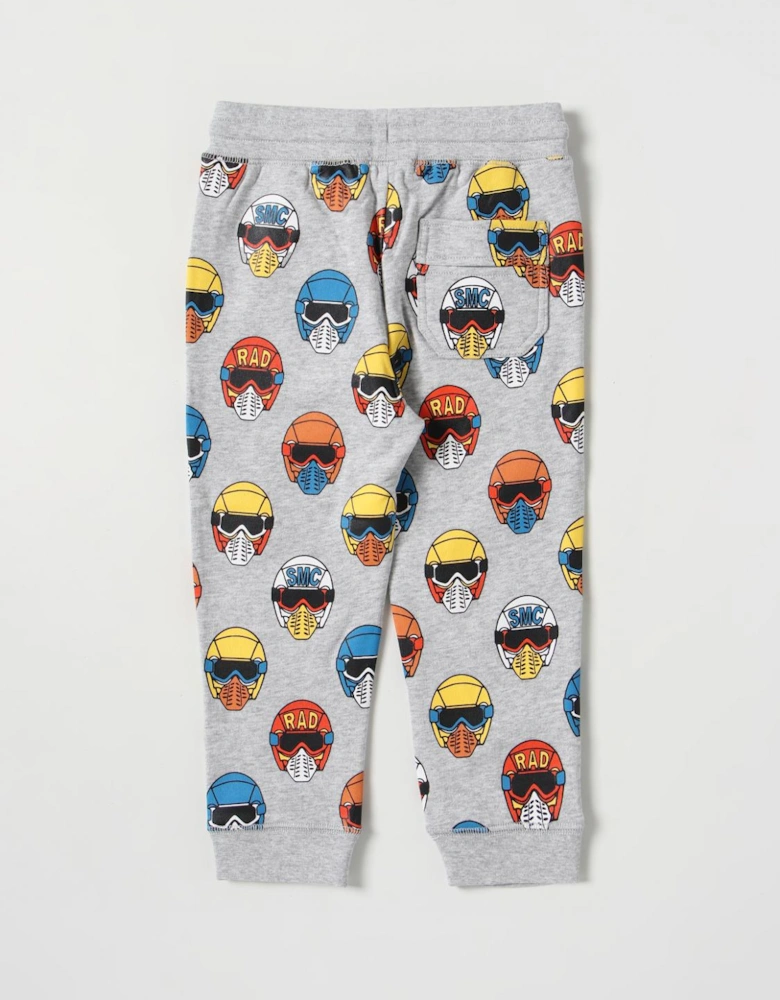 Kids Helmet Print Joggers