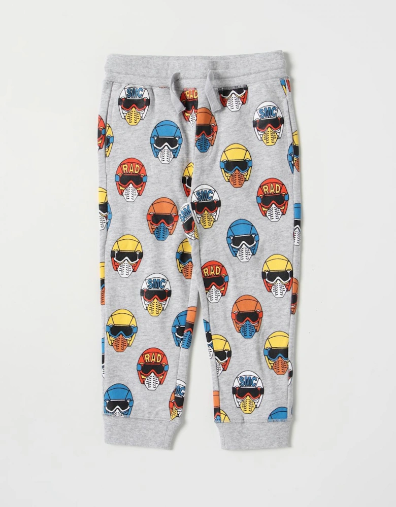 Kids Helmet Print Joggers
