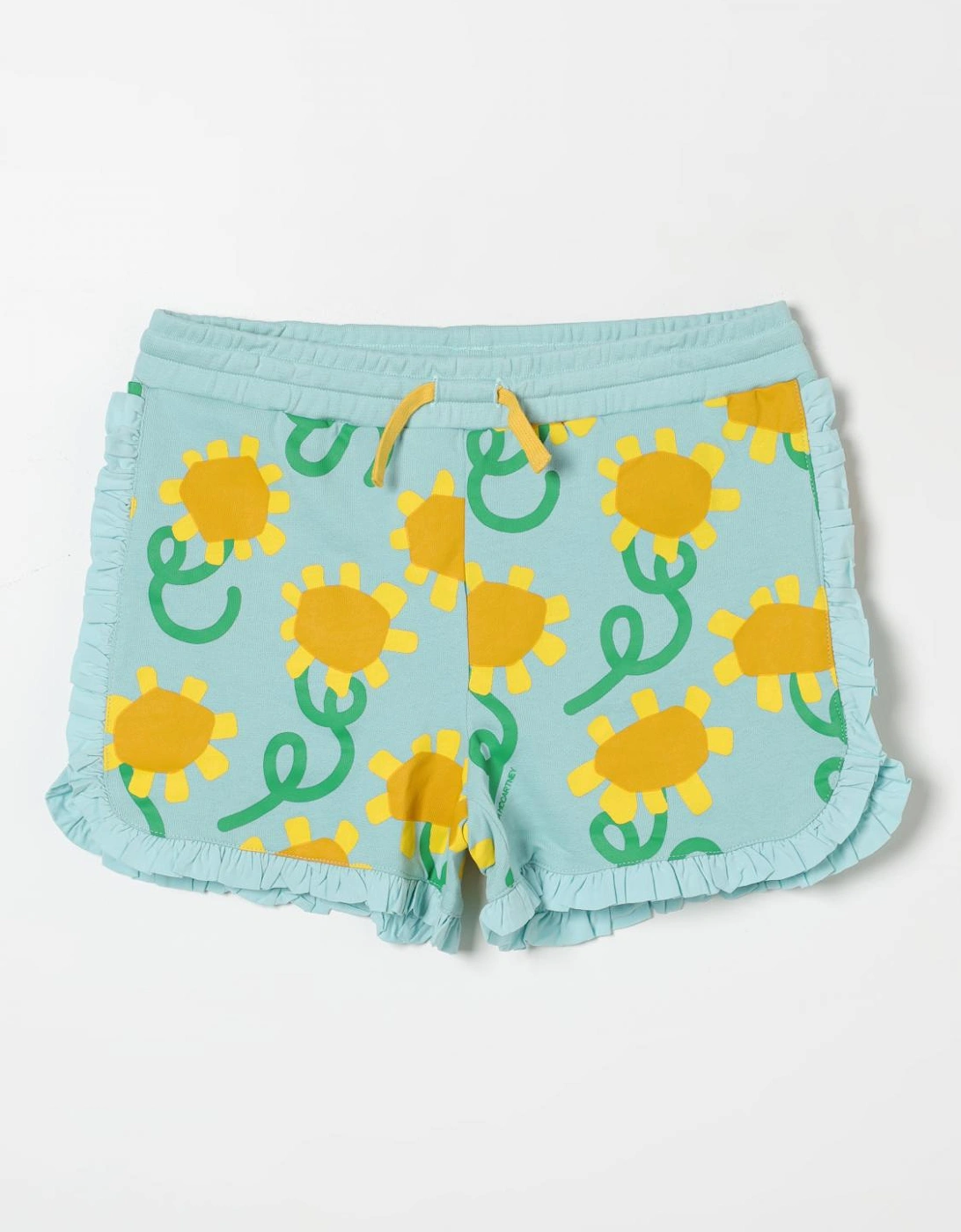 Kids Sunflower Print Shorts, 4 of 3