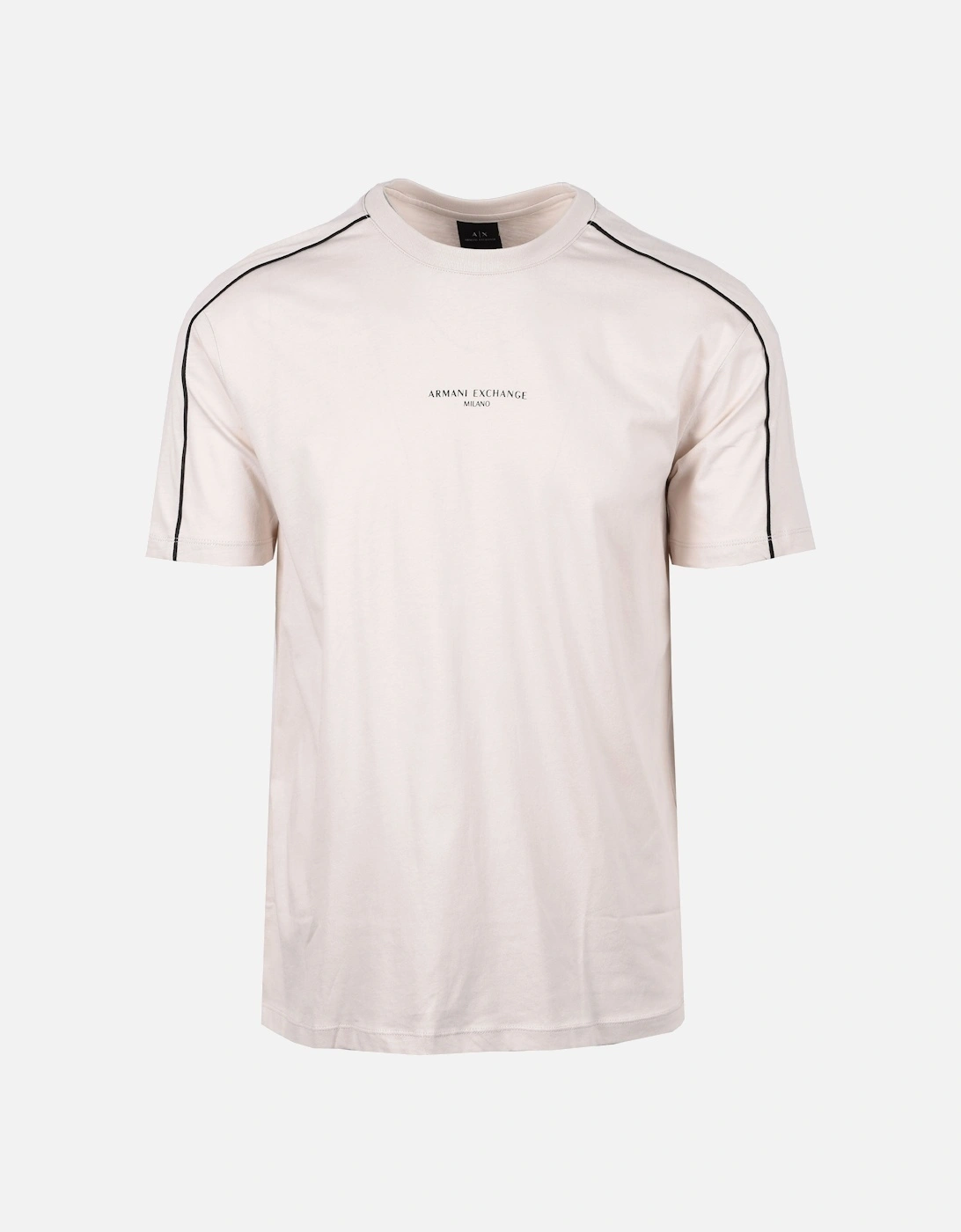 Armani Exchange Men's Cream T-Shirt Stone - : 42 Size Xl