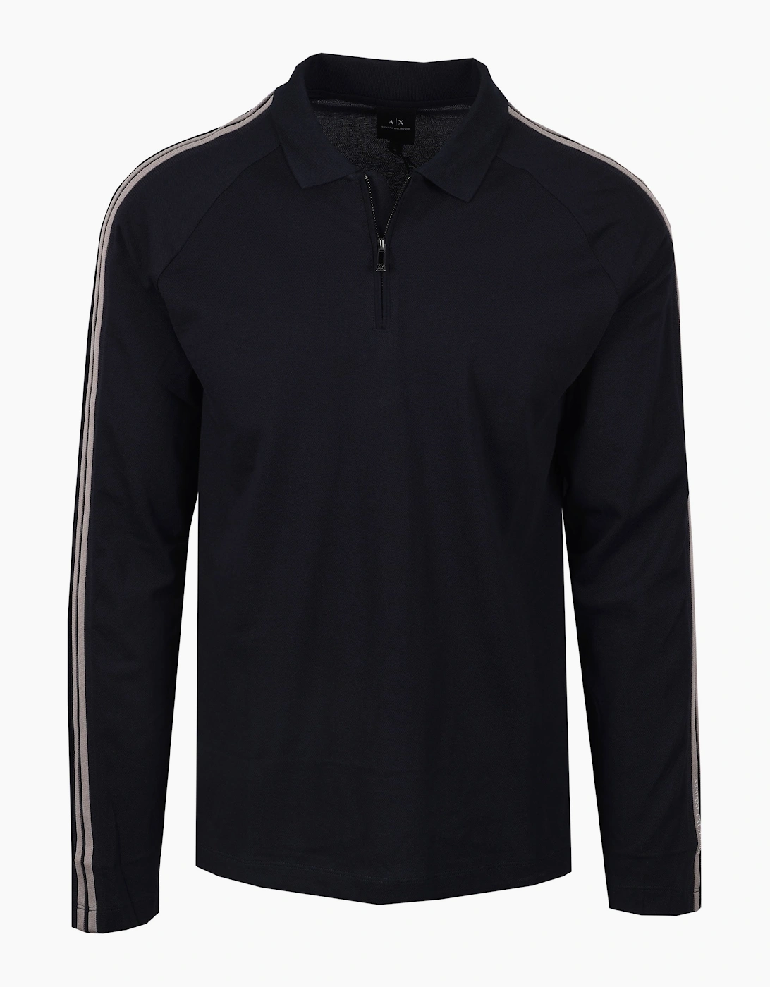 Men's Armani Exchange Polo Shirt Deep Navy - Size: 42