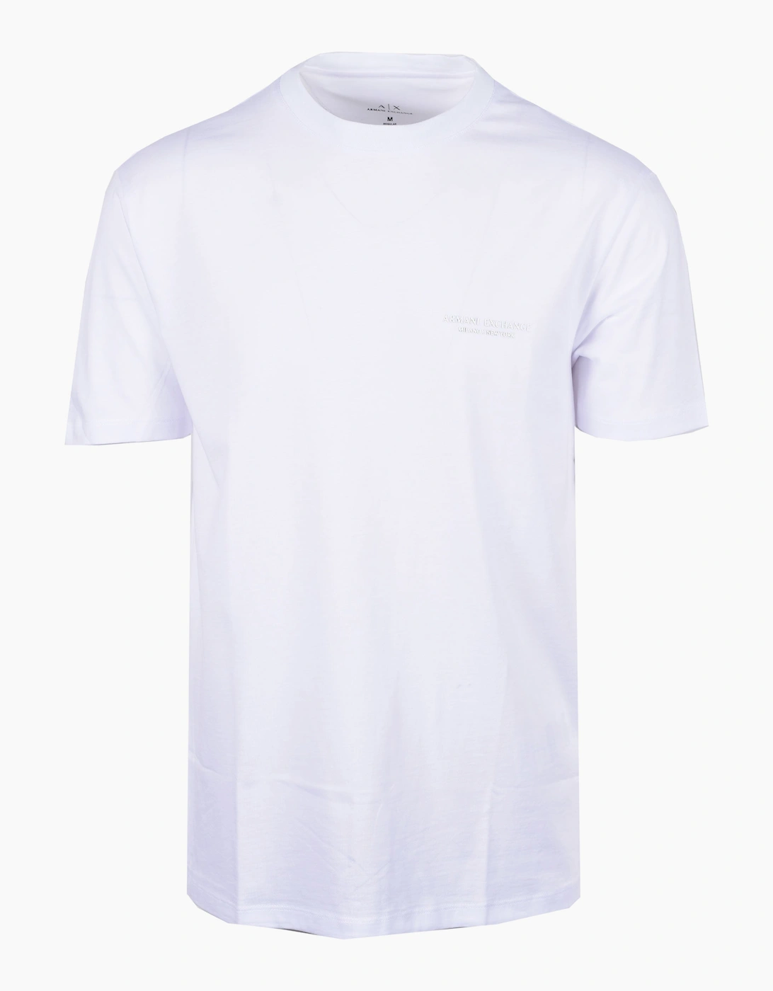 Armani Exchange Men's White Exchange T-Shirt - : 42 Size Xl