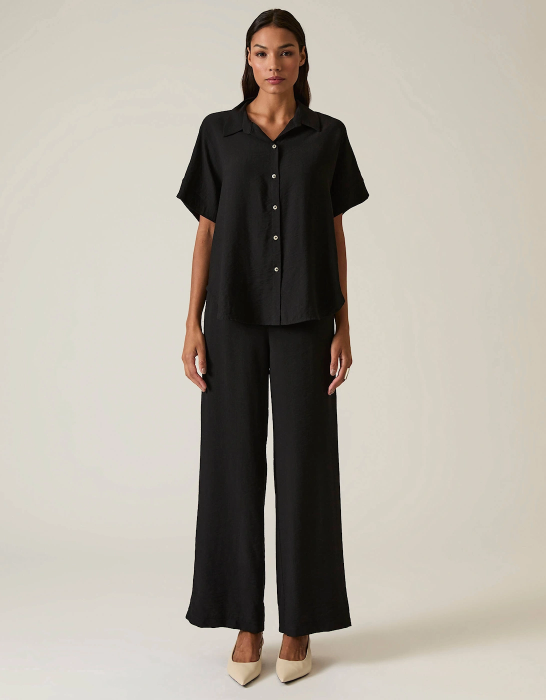 Button-down Black Top, 7 of 6