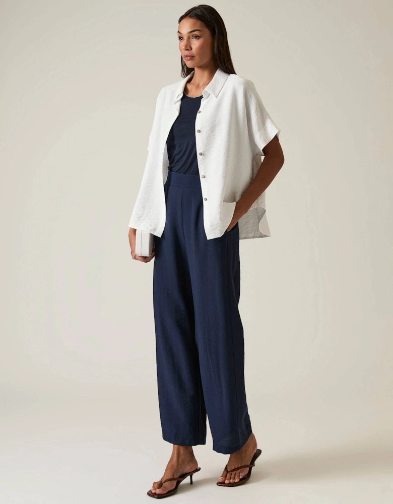 Button-down White Top