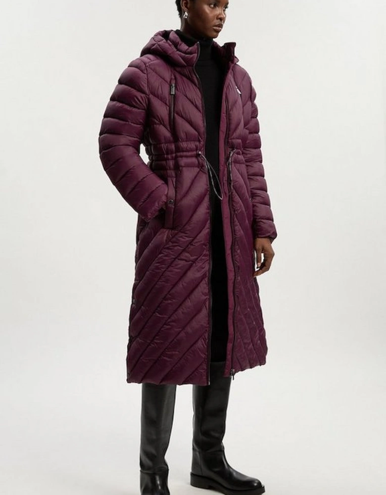 Petite Lightweight Knee Length Packable Coat