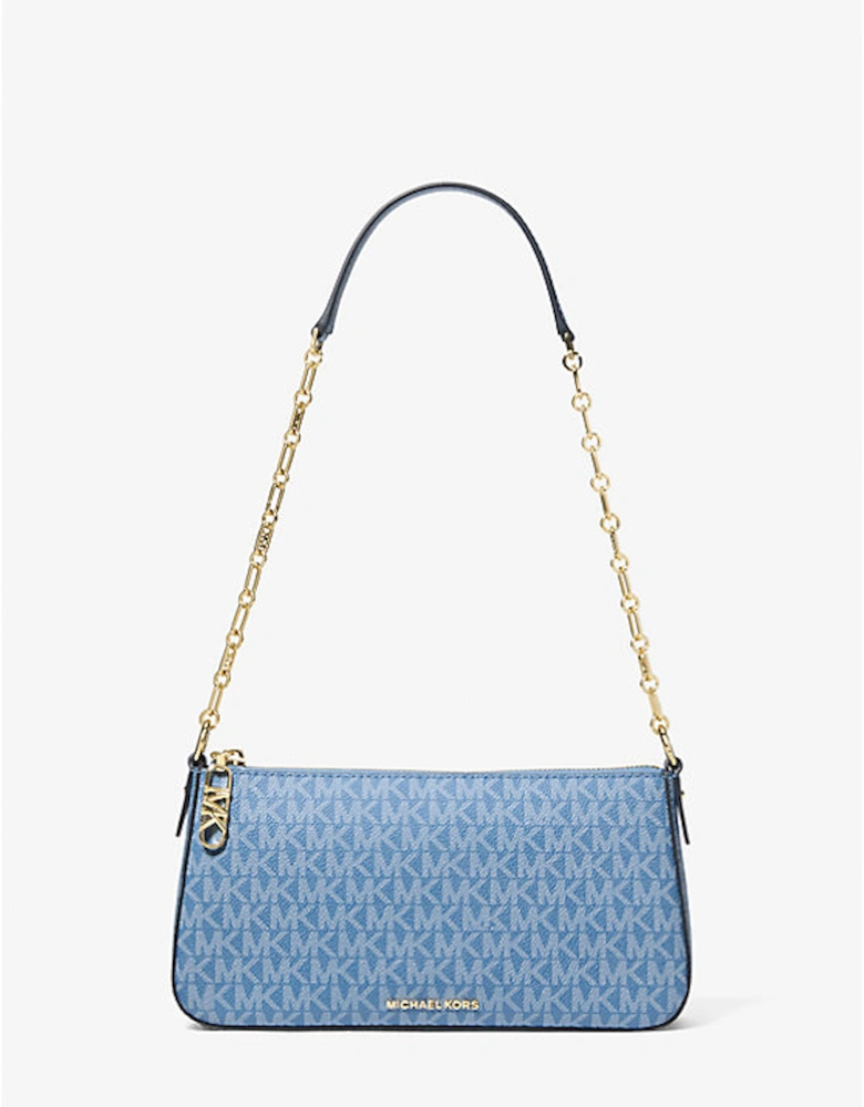 Empire Medium Signature Logo Chain-Link Pochette