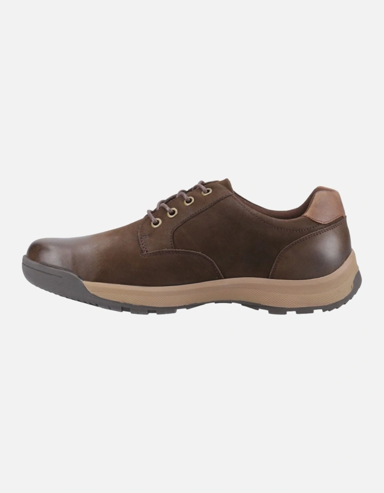 Vinson Leather Men's Brown Lace-Up Shoes