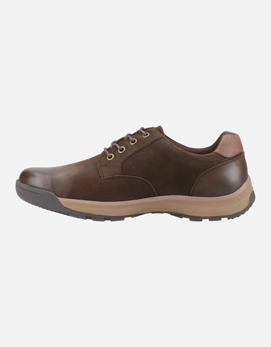 Vinson Leather Men's Brown Lace-Up Shoes