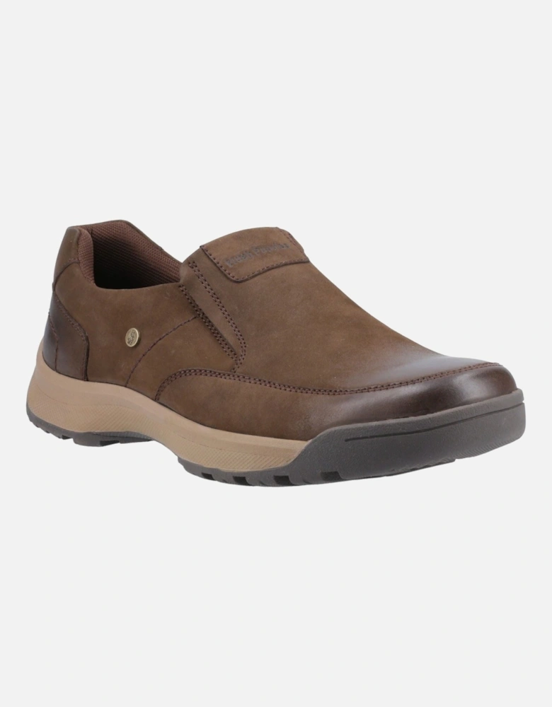 Vaun Leather Men's Brown Loafers