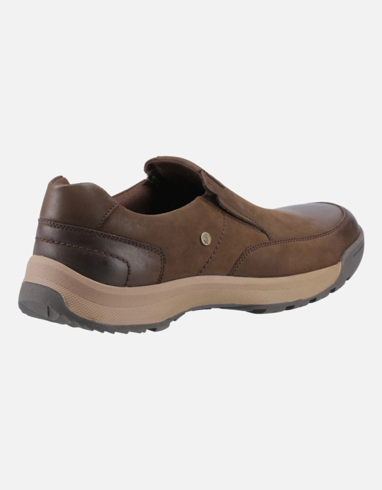 Vaun Leather Men's Brown Loafers