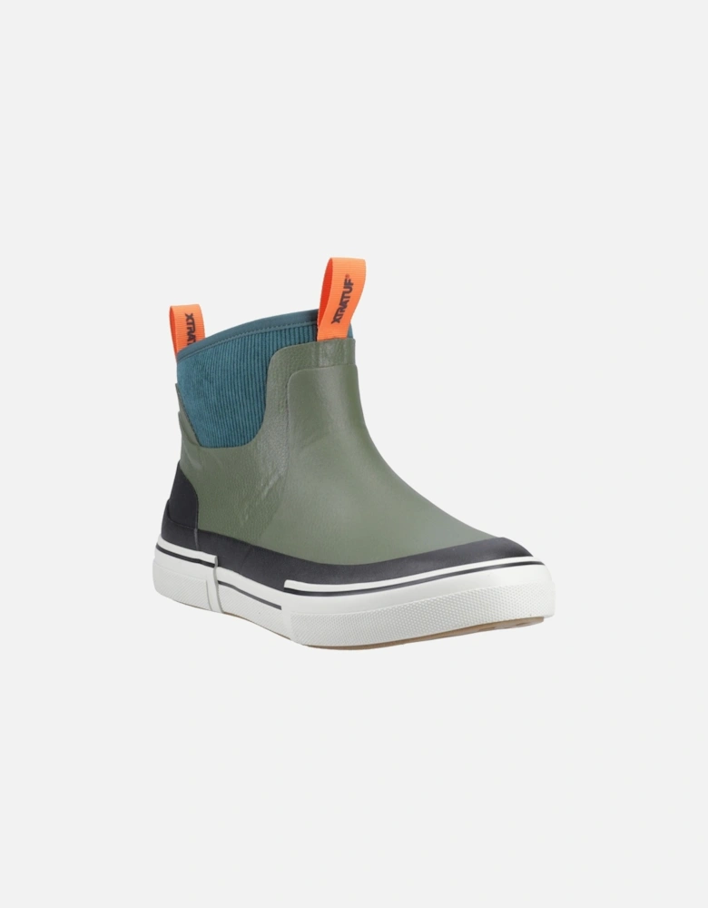 Out of the Ordinary Rubber Men's Green Wellington Boots
