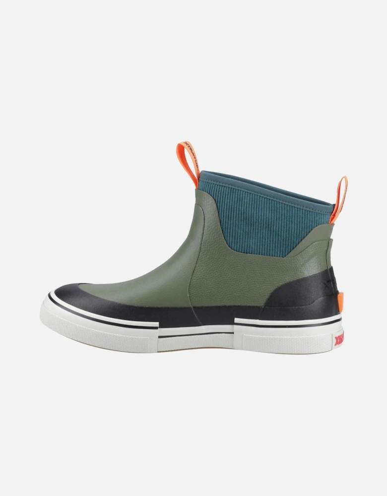 Out of the Ordinary Rubber Men's Green Wellington Boots