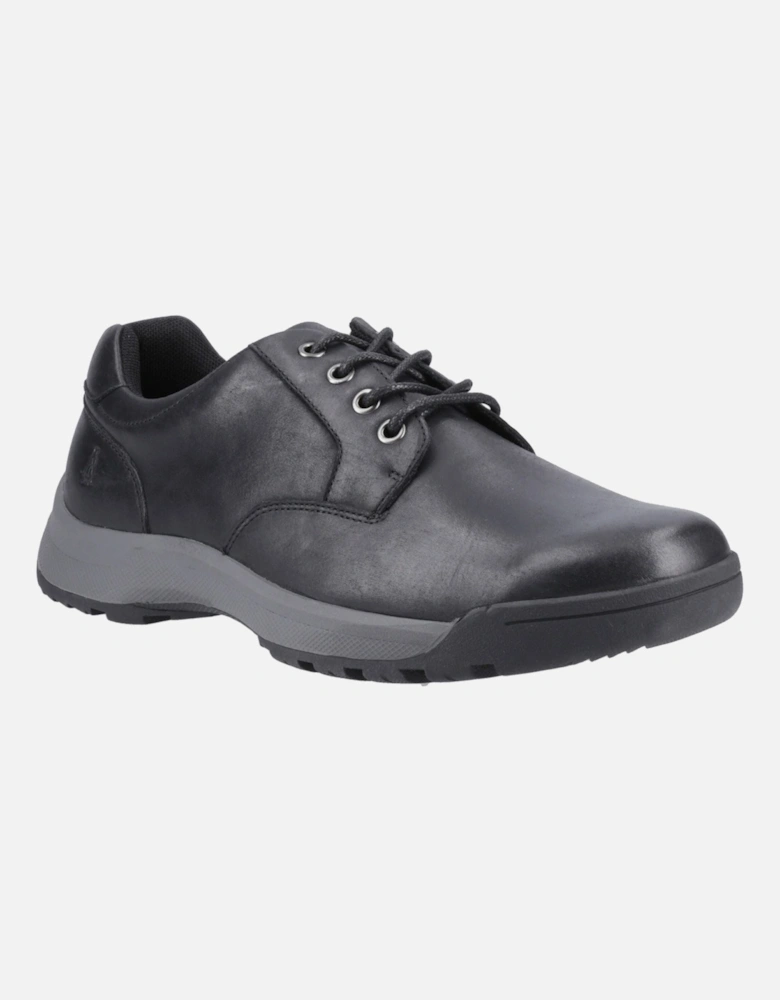 Vinson Leather Men's Black Lace-Up Shoes