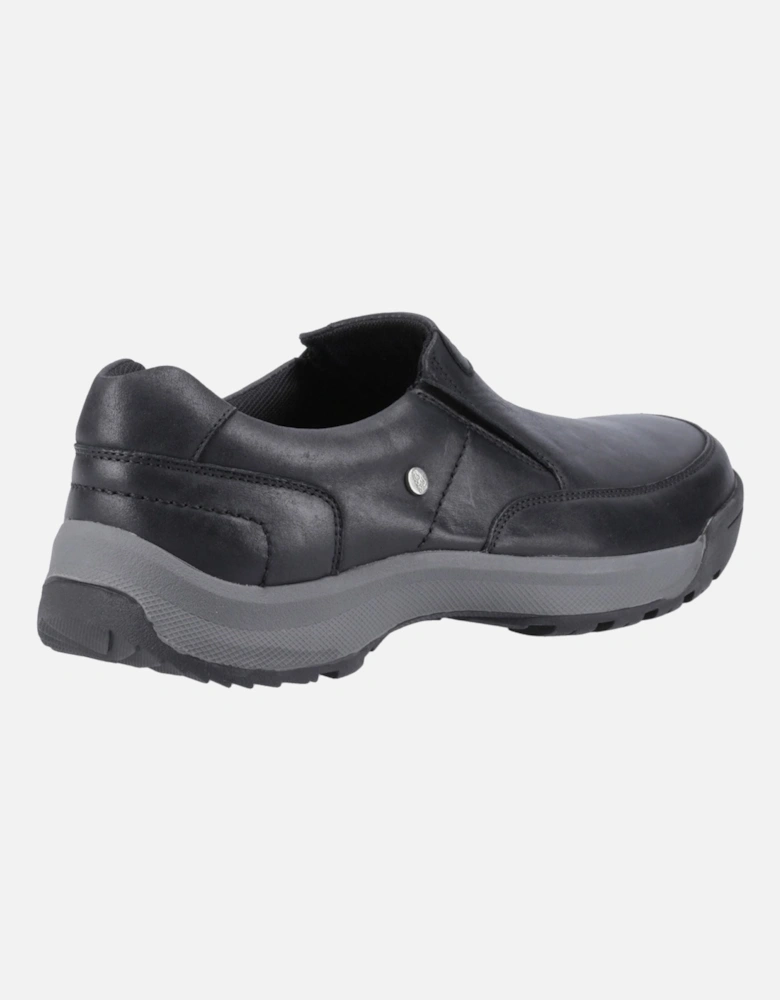 Vaun Leather Men's Black Loafers