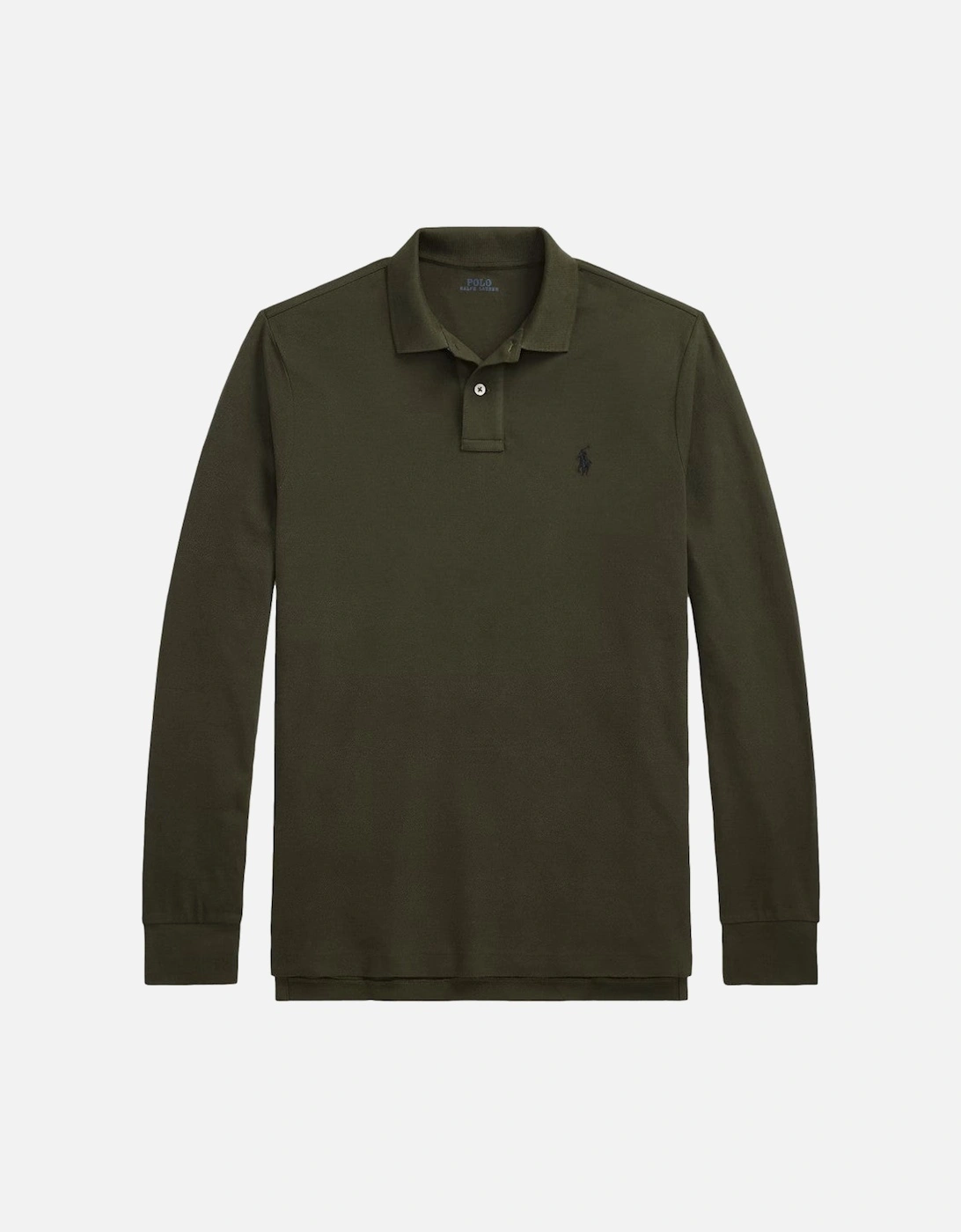 LS Stretch Mesh  Polo Shirt 010 Company Olive, 5 of 4