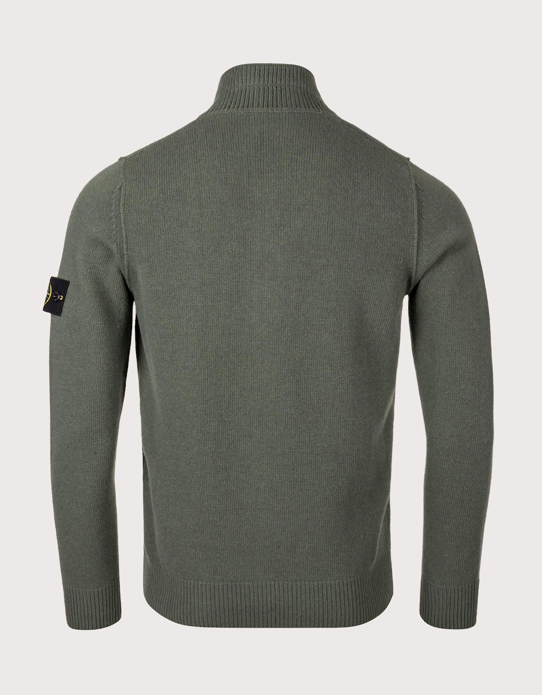 Button Neck Lambswool Jumper