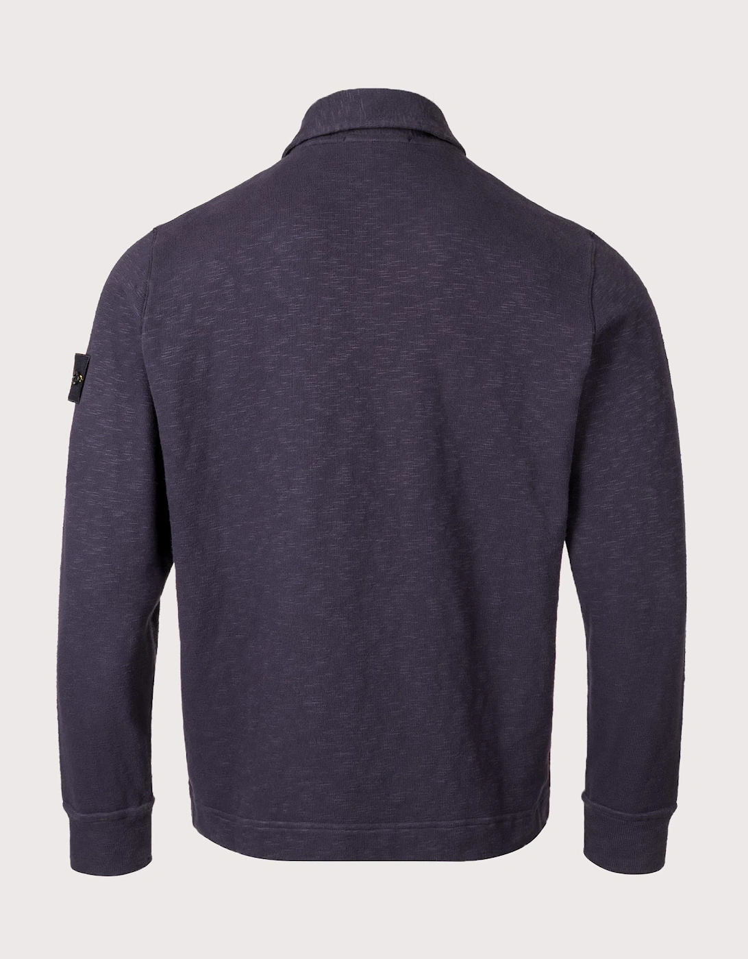 Brushed Cotton Collared Sweatshirt
