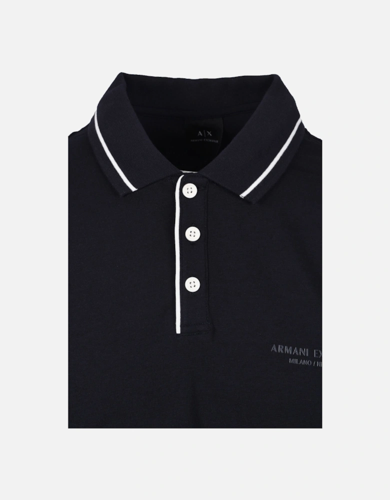 Jersey Polo Shirt Deep Navy