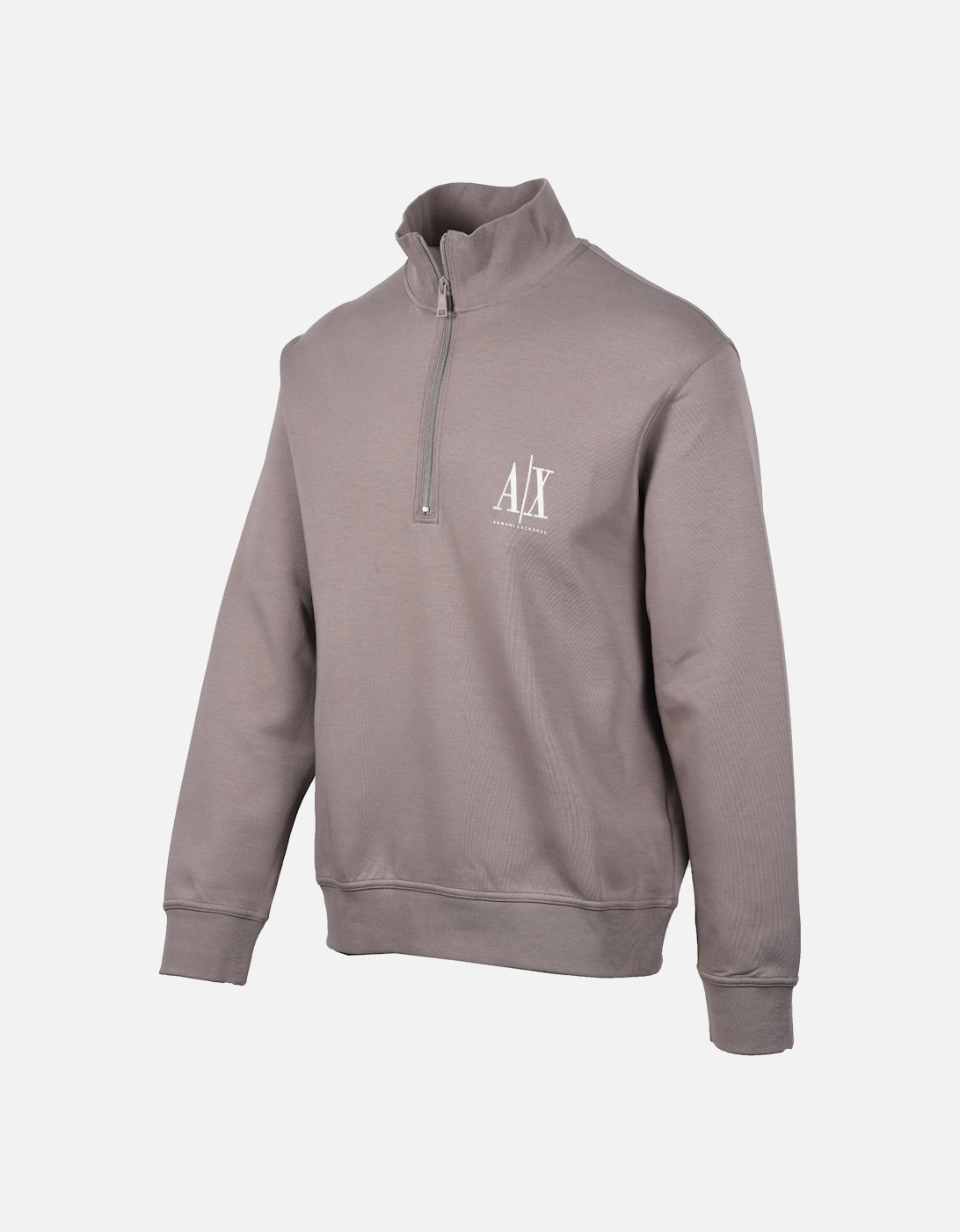 Half Zip Sweatshirt Driftwood
