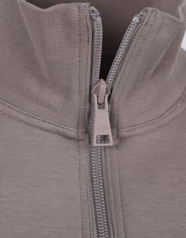 Half Zip Sweatshirt Driftwood