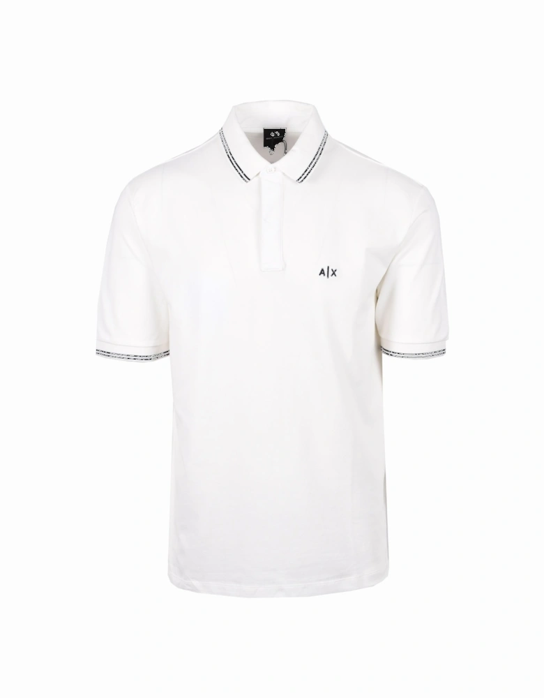 Tipped Polo Shirt Off White
