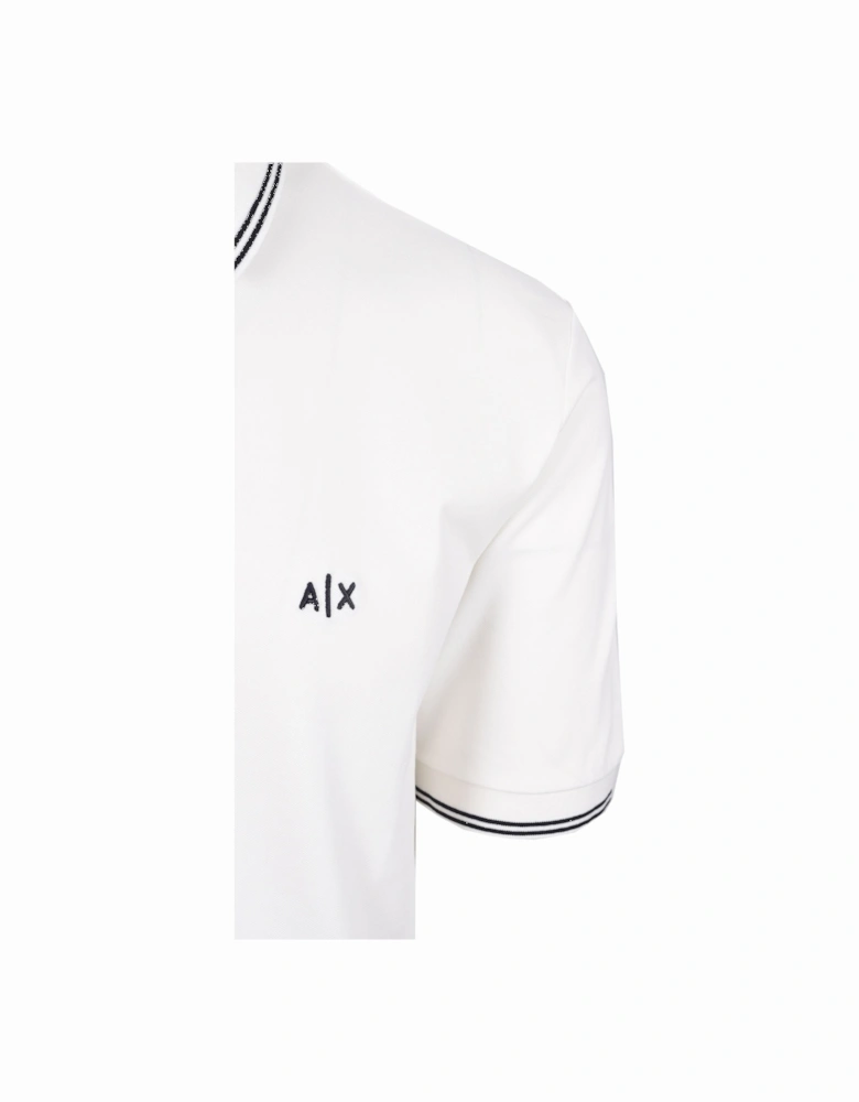 Tipped Polo Shirt Off White
