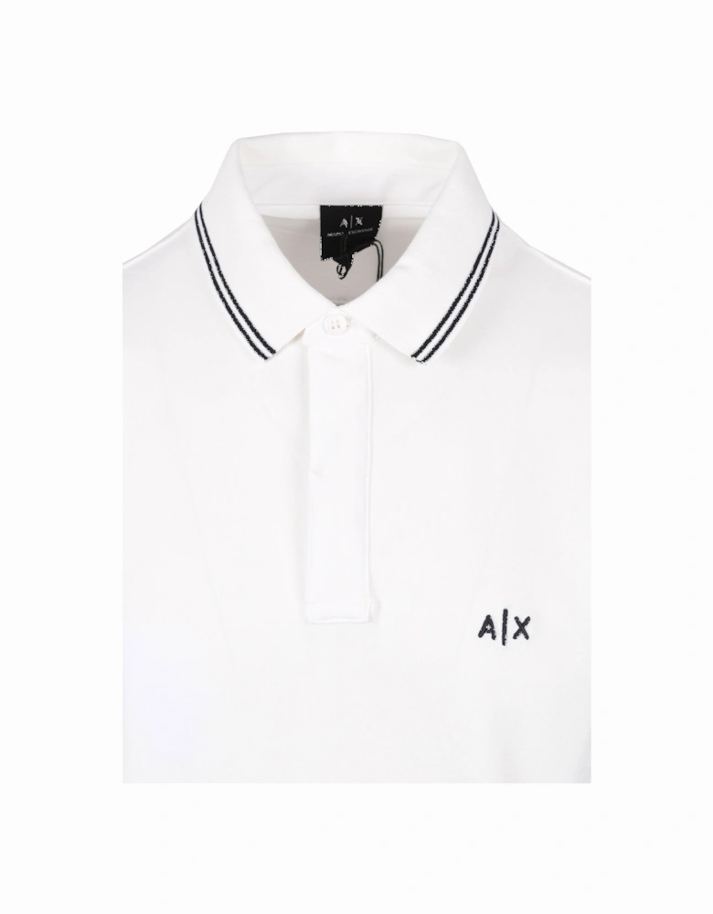 Tipped Polo Shirt Off White