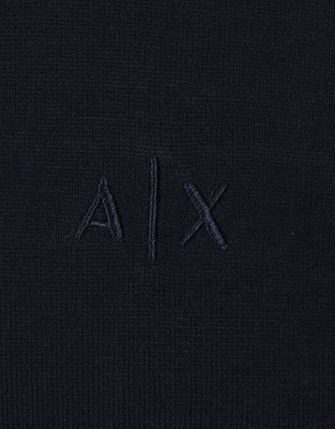 Knitted Polo Shirt Navy