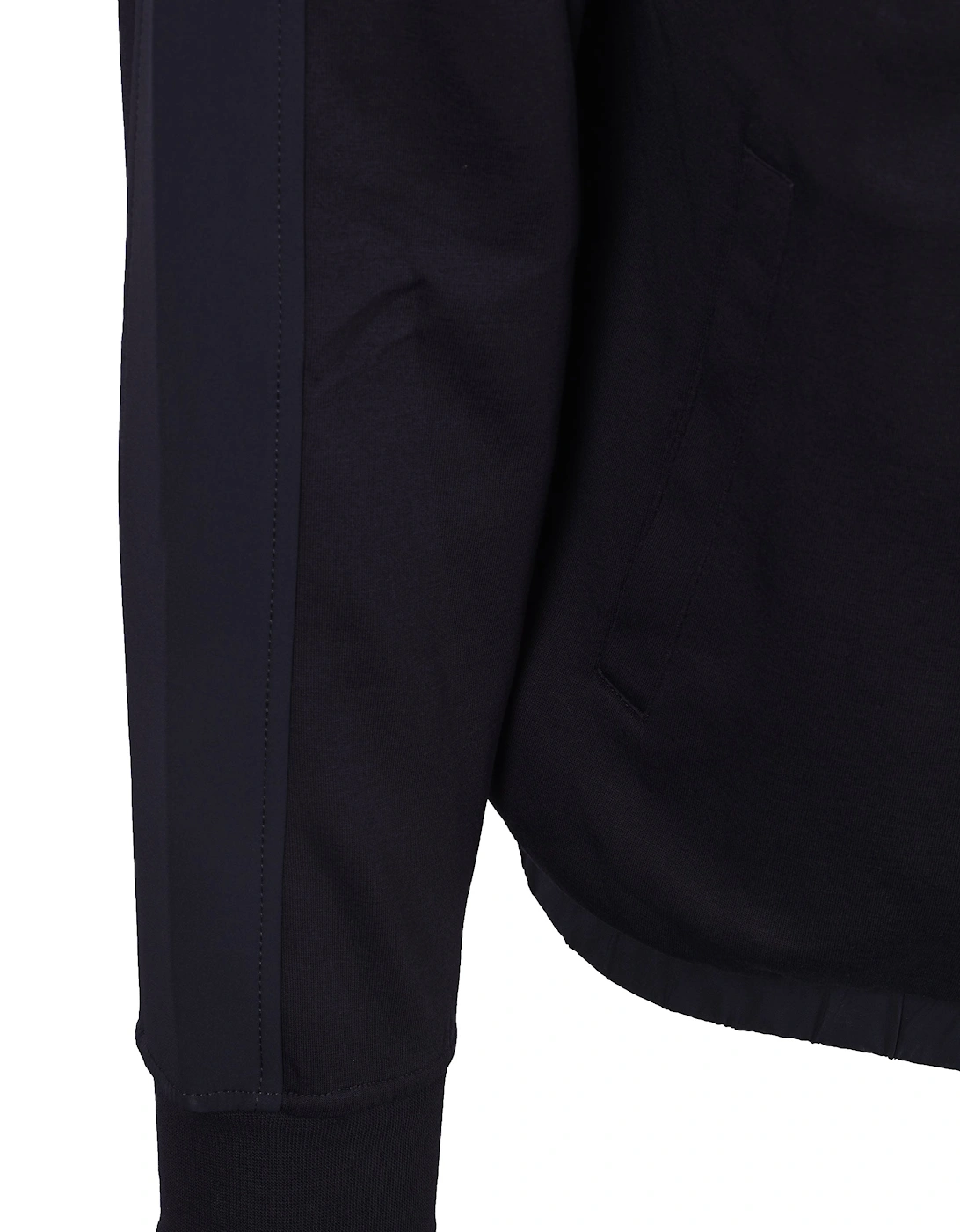 Mix Media Sweatshirt Deep Navy