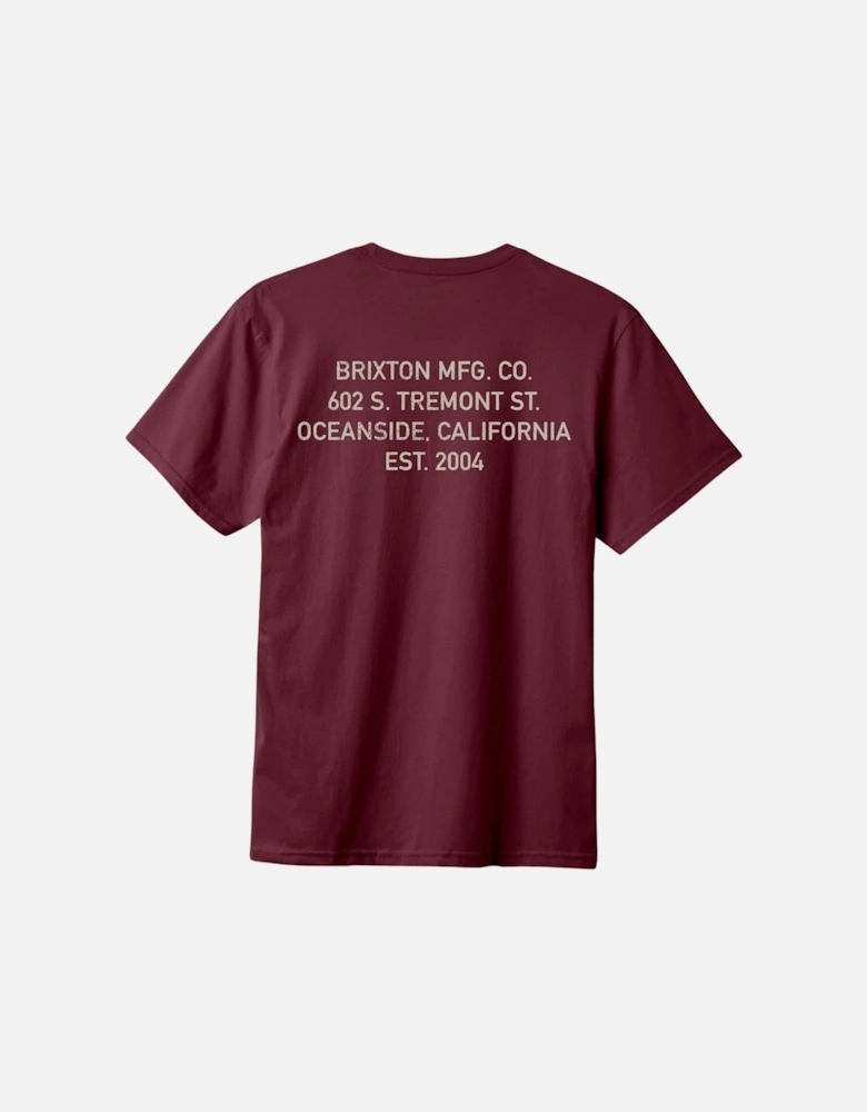 Mens Gage Graphic Short Sleeve T-Shirt