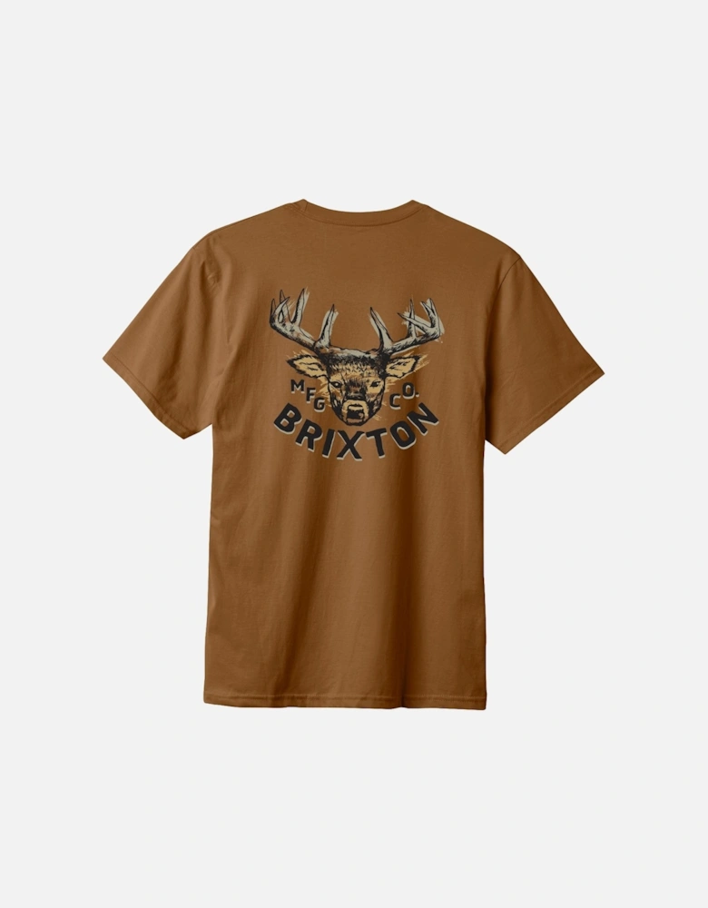 Mens Berick Vintage Graphic Short Sleeve T-Shirt