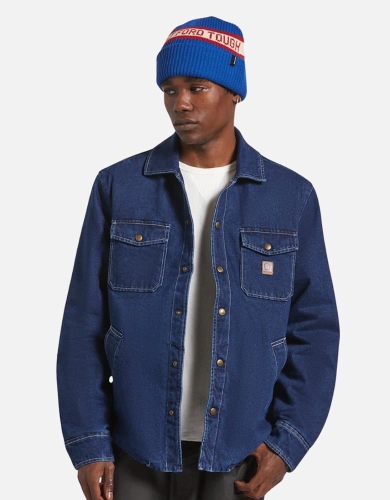 Mens Durham Sherpa Lined Bomber Jacket
