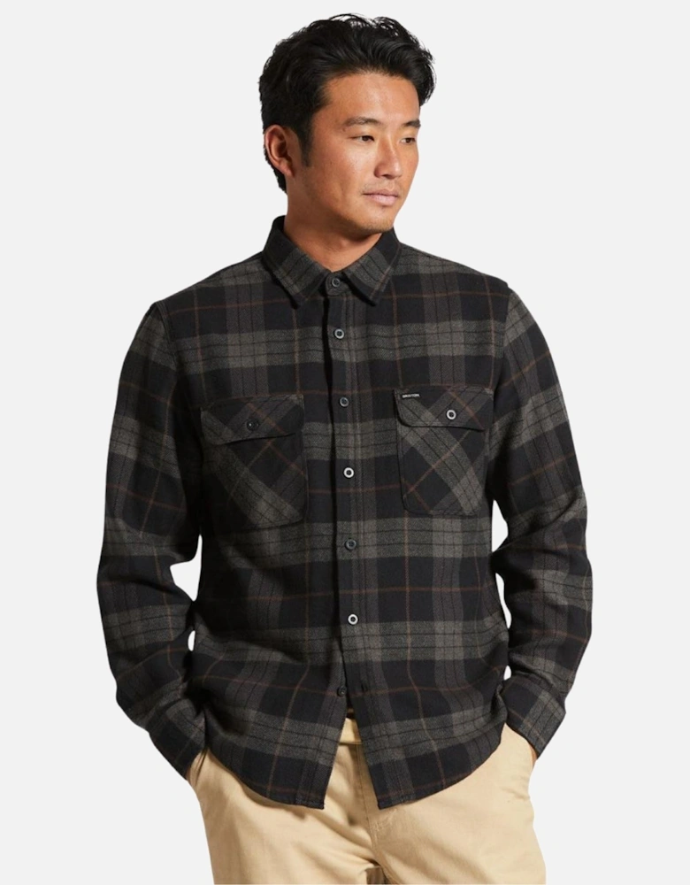 Mens Bowery Flannel Long Sleeve Shirt