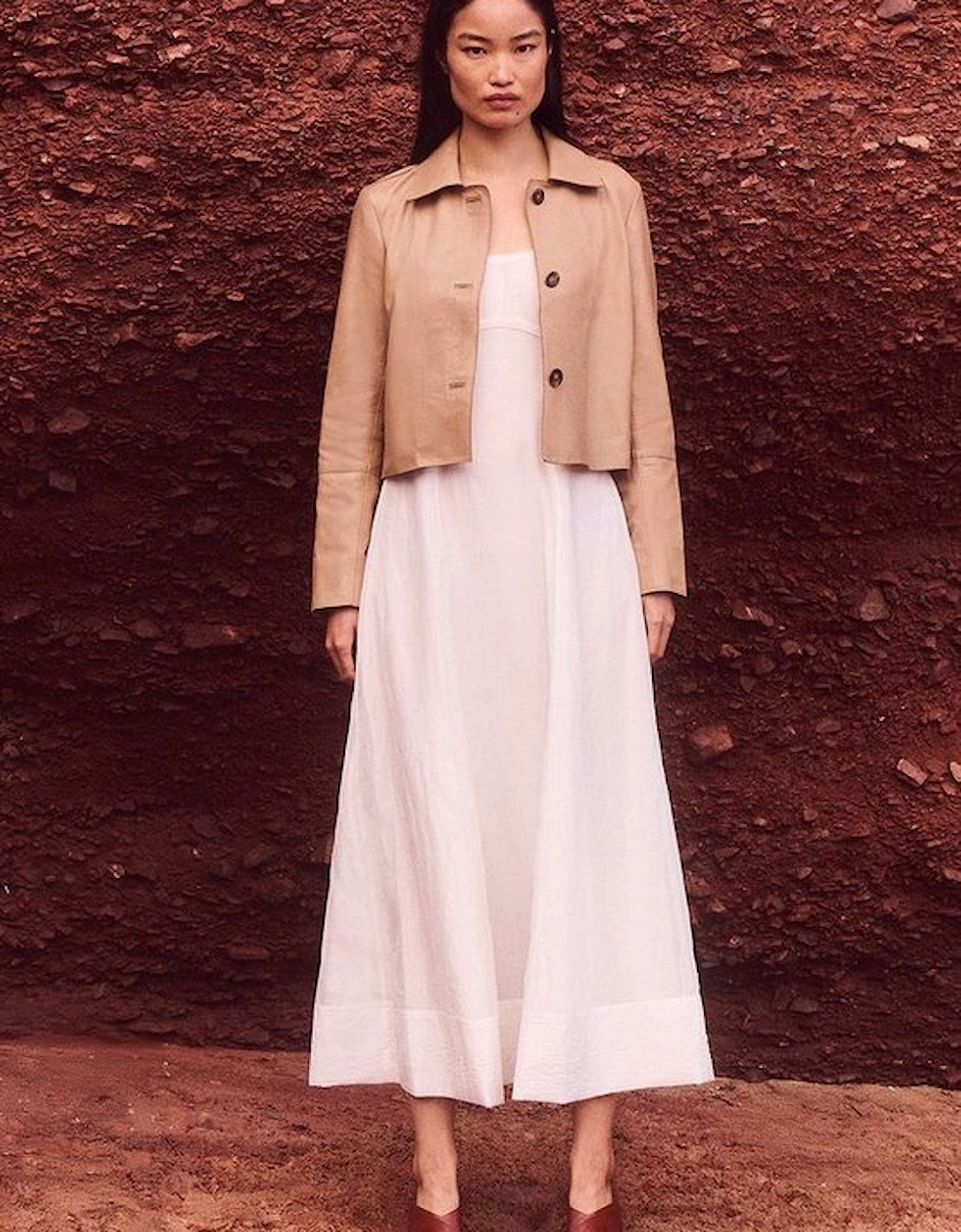 Leather Collared Jacket, 5 of 4