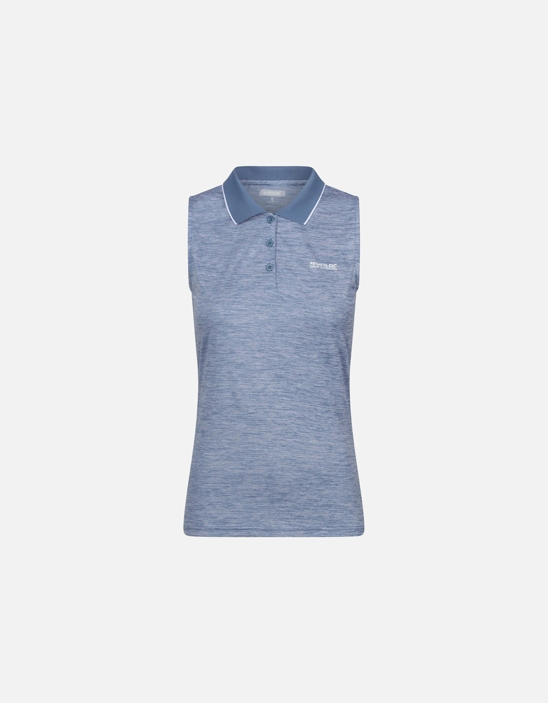 Womens/Ladies Tima II Sleeveless Polo Shirt, 5 of 4