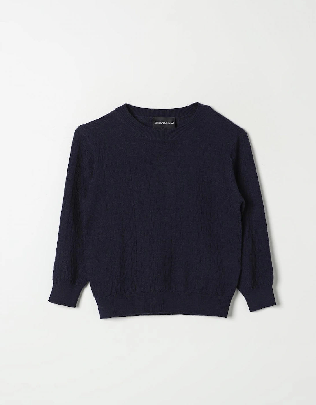 Textured Merino Wool Knit Sweater, 3 of 2